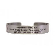 6" September 11 WTC, Pentagon, Flt 93 We Will Never Forget!